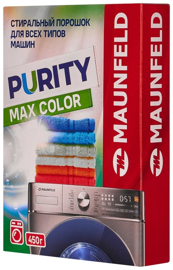 Стиральный порошок Maunfeld Purity Активный кислород Automat 450г MWP450SO