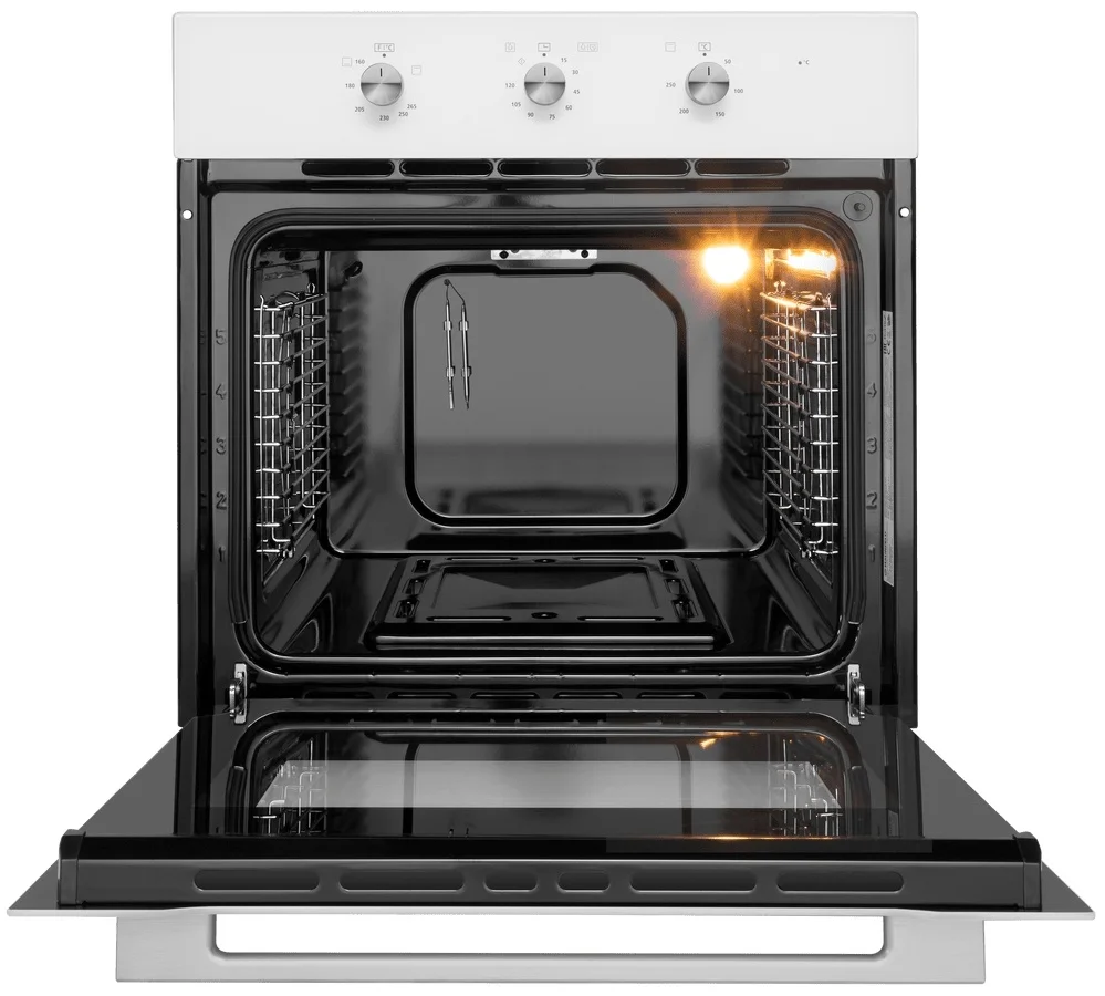 Шкаф духовой газовый с электрическим грилем MAUNFELD MOGS703W 9