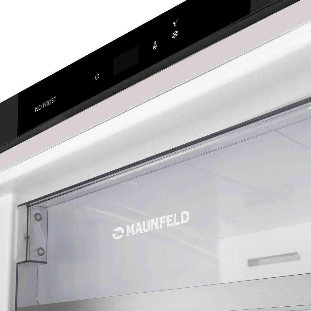 Морозильная камера MAUNFELD MFFR186NFBW Inverter 5