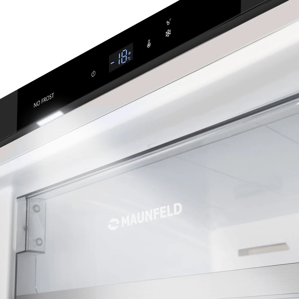 Морозильная камера MAUNFELD MFFR186NFBW Inverter 6