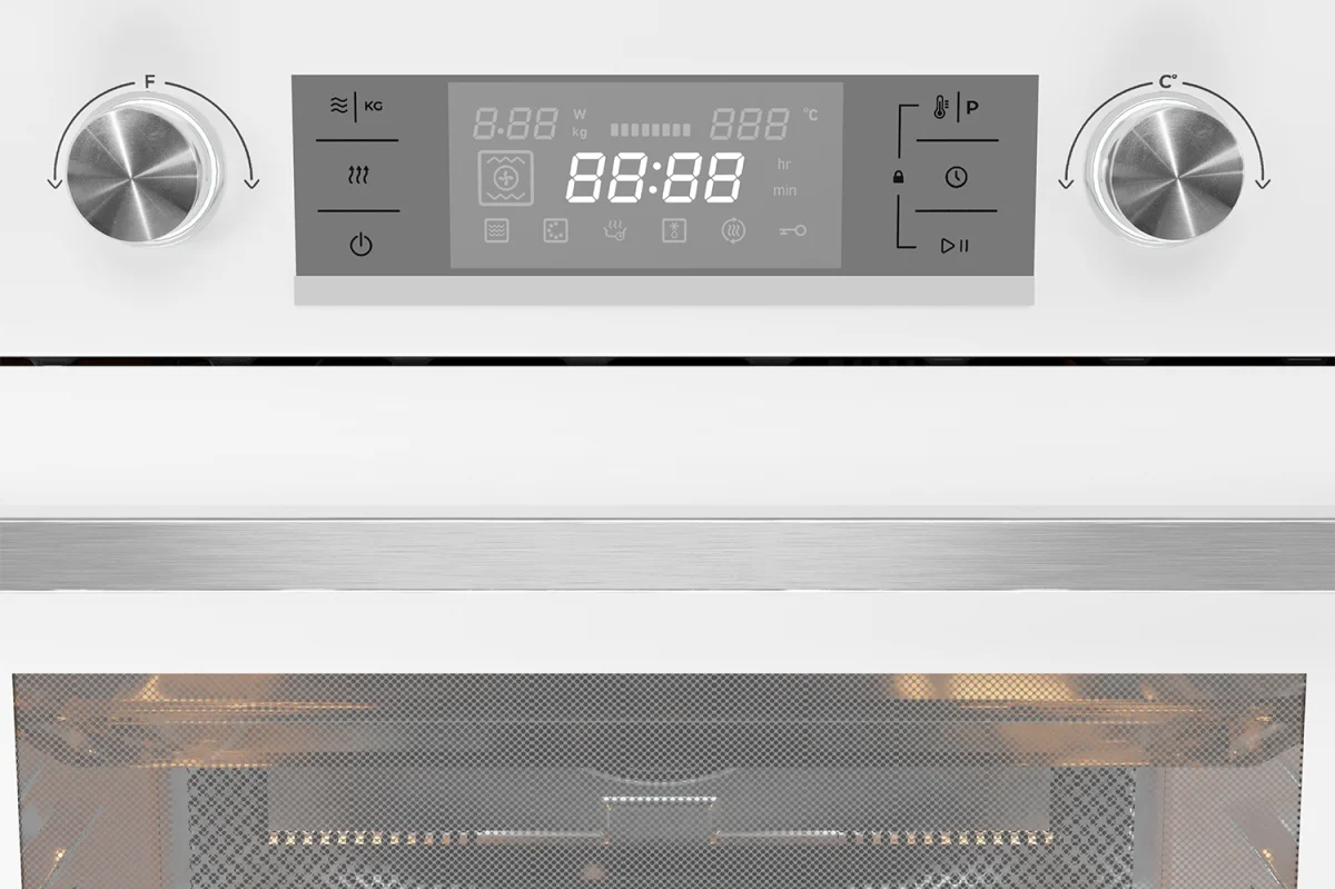 MILLEN MEOM 045 WH духовой шкаф с функциями СВЧ 9