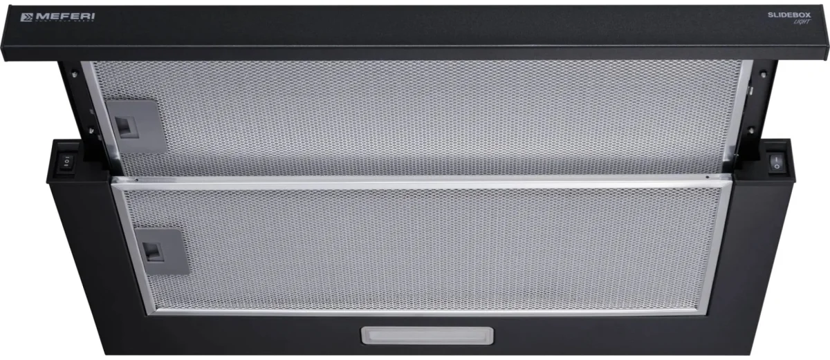 Вытяжка телескопическая SLIDEBOX60BK LIGHT 2