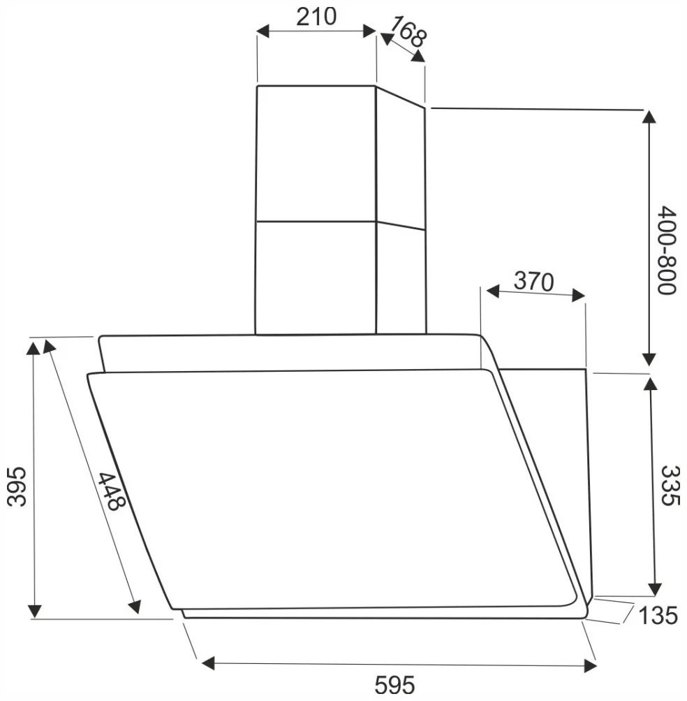 Вытяжка кухонная EXITEQ EX-1126 white, , шт 5