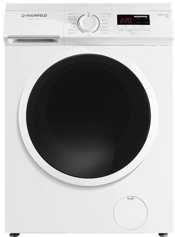 Стиральная машина maunfeld mfwm127wh05 5