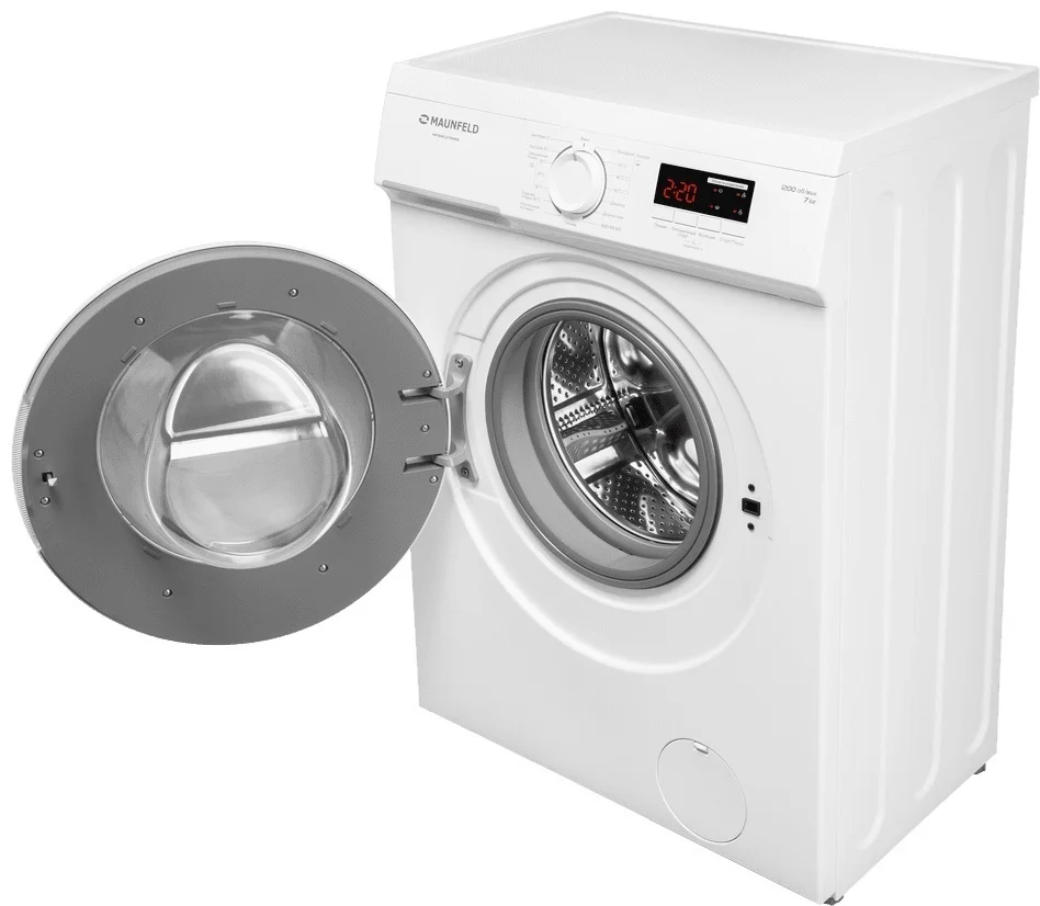 Стиральная машина maunfeld mfwm127wh05 8