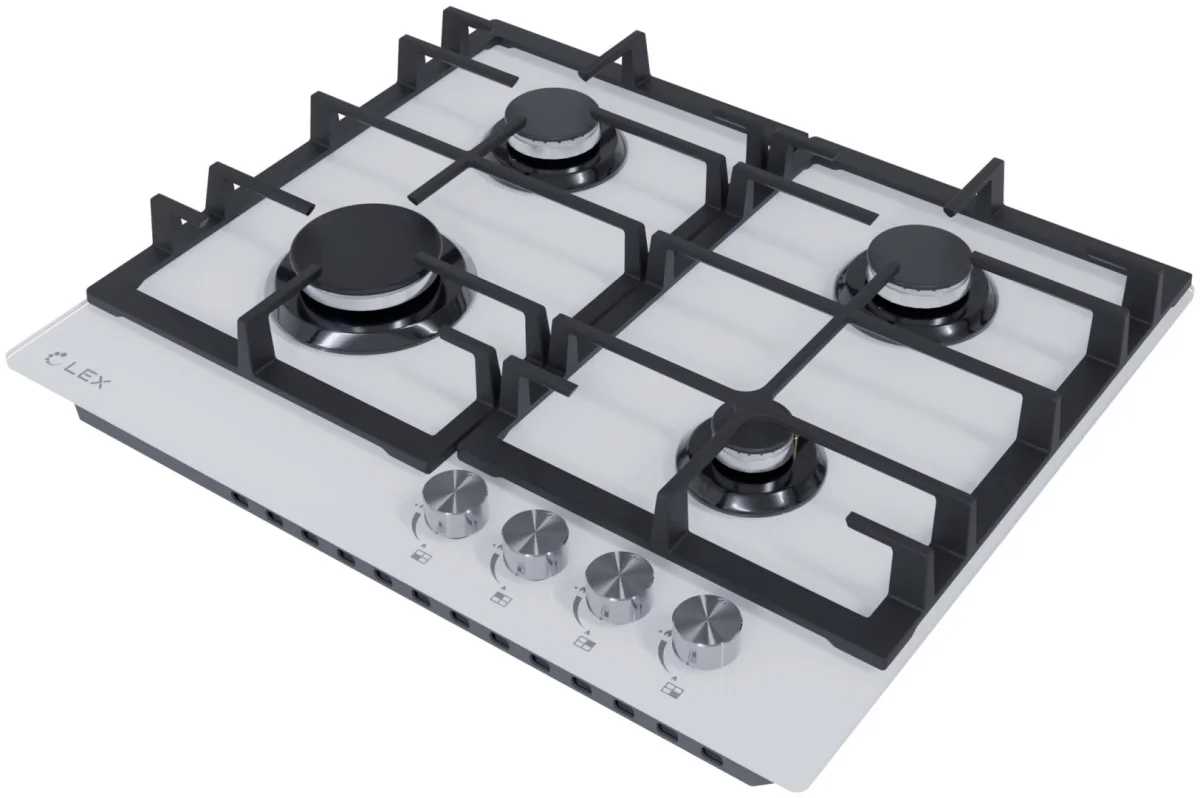 LEX GVG 642A WH газовая панель 2