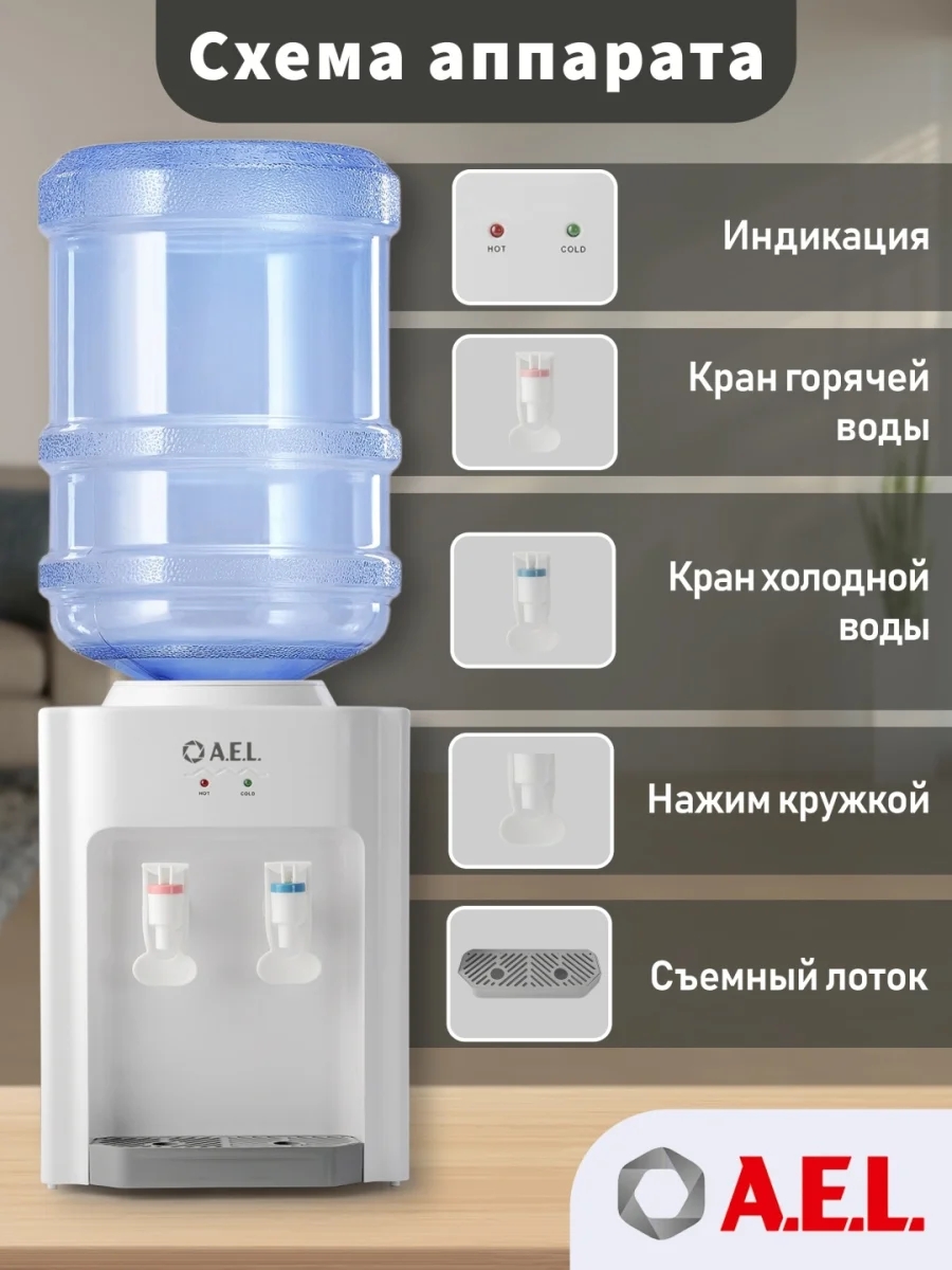 Кулер для воды TD-AEL-107 3