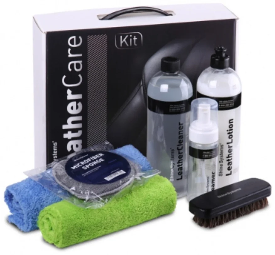 SS809 Shine Systems LeatherCare Kit - набор для ухода за кожей