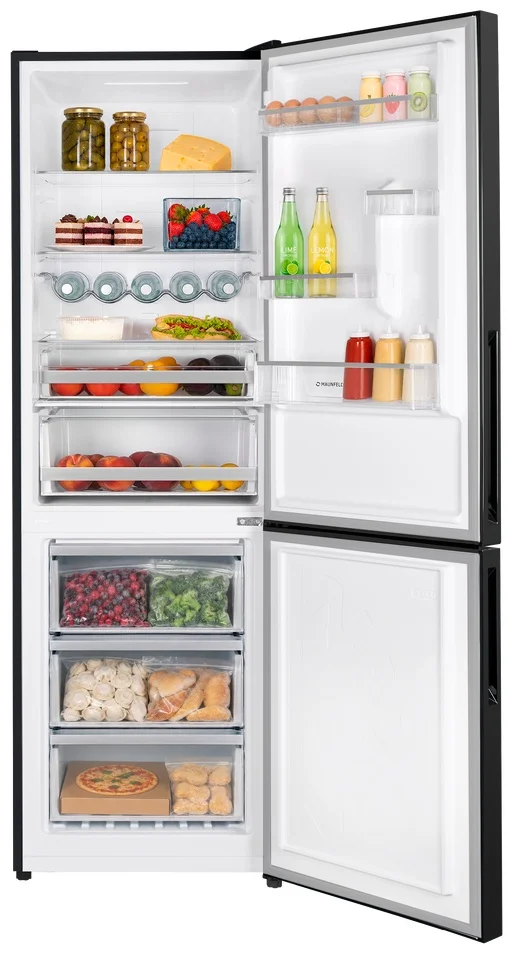 Холодильник MAUNFELD MFF185NFW Matt Inverter 4