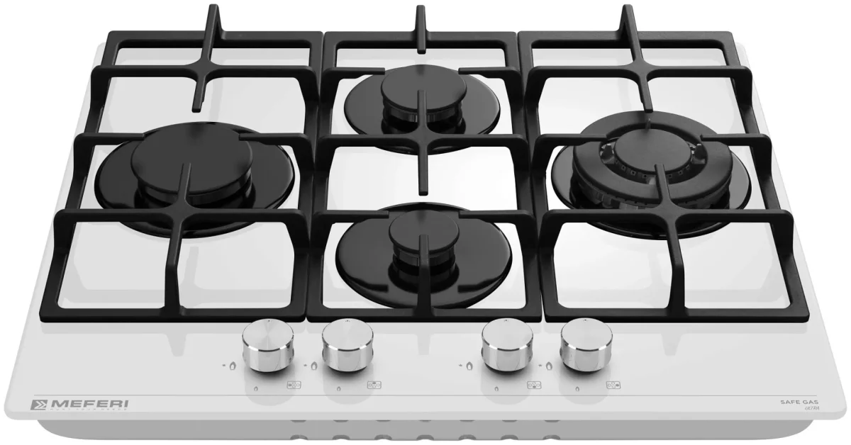Варочная панель газовая MGH604WH GLASS ULTRA 2