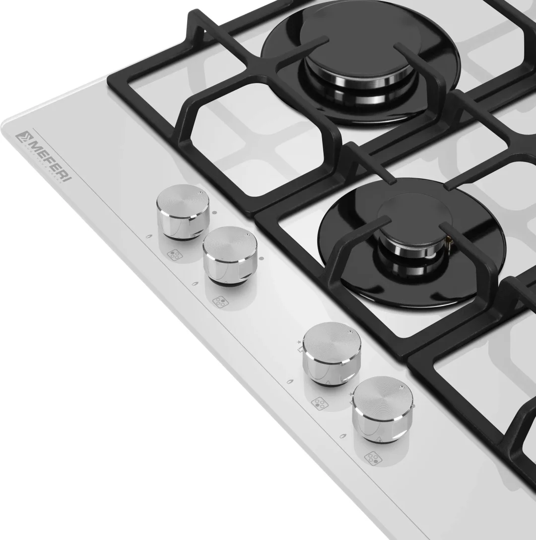 Варочная панель газовая MGH604WH GLASS ULTRA 4