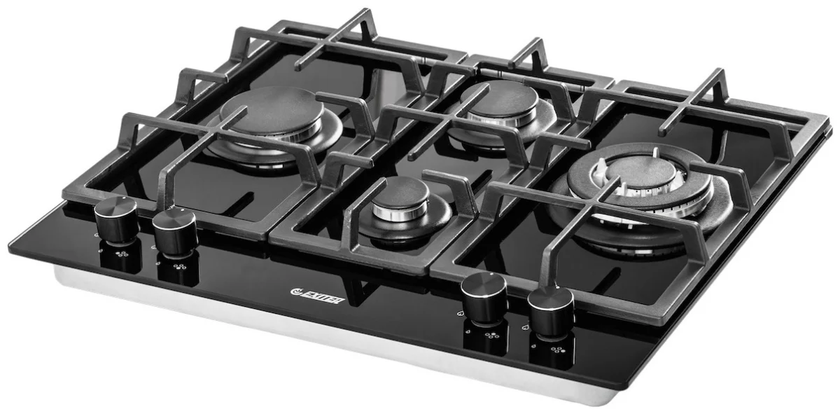 Встр-ая варочная газовая поверхность EXITEQ PF 640 STGB-E/A, , шт 2