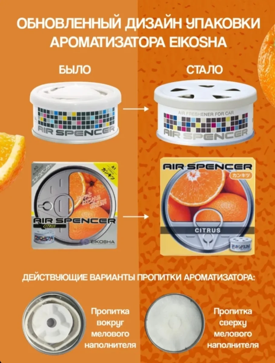 EIKOSHA A1 Citrus цитрус 4