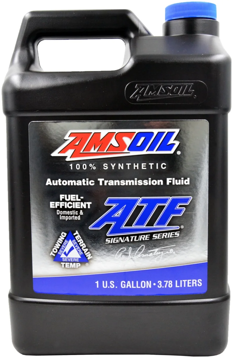 Трансмиссионное масло AMSOIL Signature Series Fuel-Efficient Synthetic ATF 3,78 литра 2