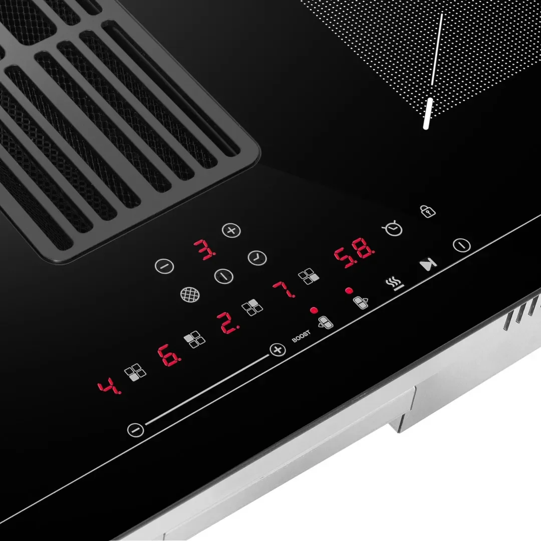 Варочная панель индукционная с вытяжкой XSMART75BK COMFORT 5