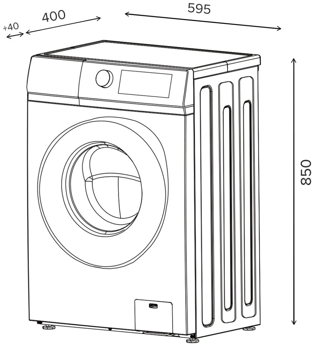 Стиральная машина LEX LWM06010WIDSMALL 3