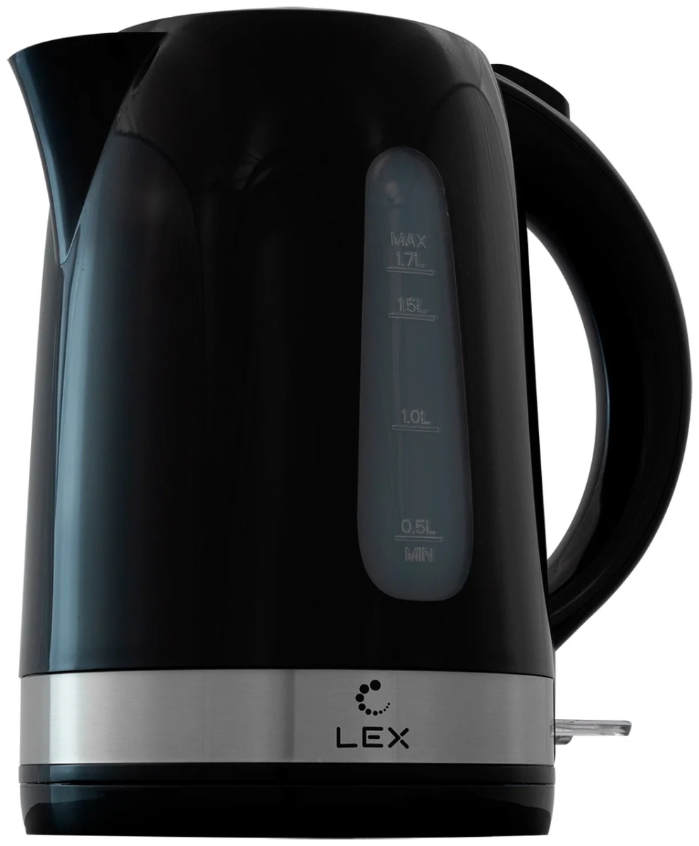 LEX LX-30028-2, чайник электрический (черный)