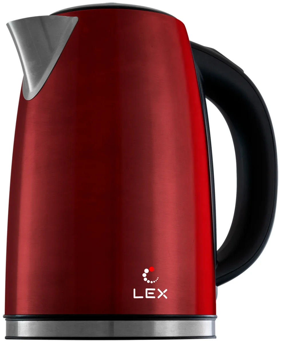 LEX LX-30021-2, чайник электрический (красный)
