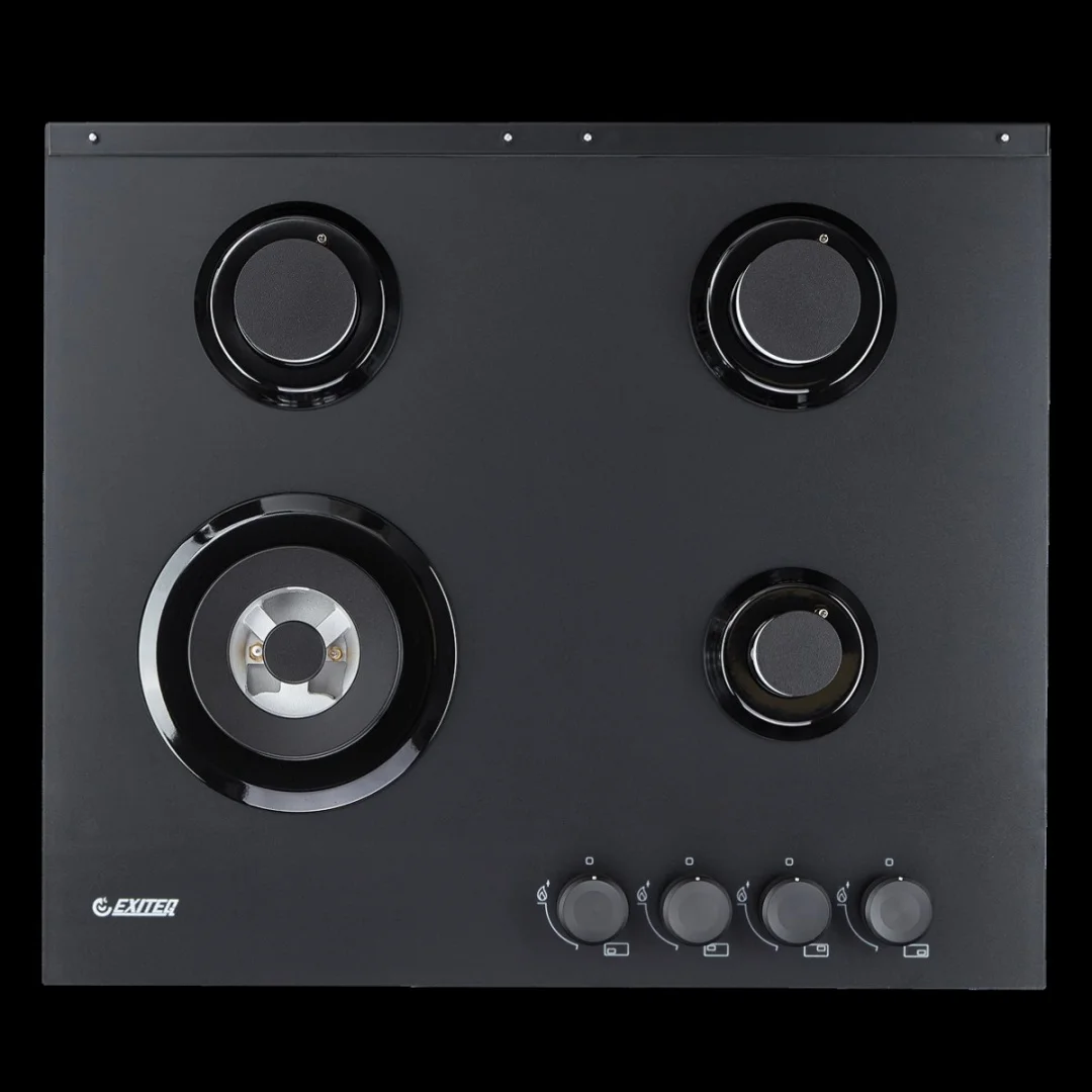 Встр-ая варочная газовая поверхность EXITEQ EXH-207 black, , шт 9