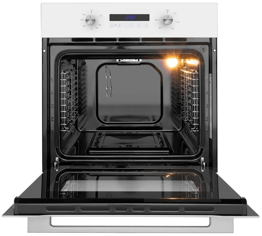 Шкаф духовой газовый с электрическим грилем MAUNFELD MOGM703W 10