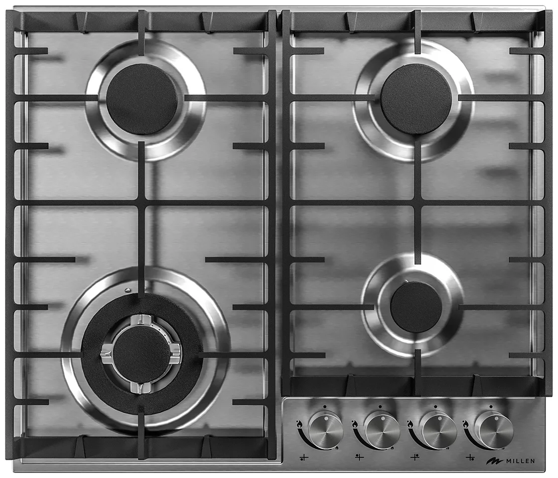 MILLEN MGH 602 IX газовая варочная панель