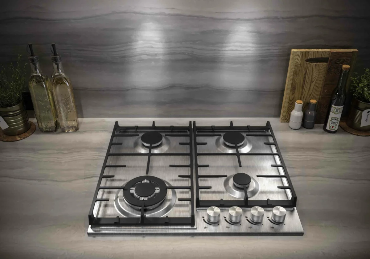 MILLEN MGH 602 IX газовая варочная панель 6