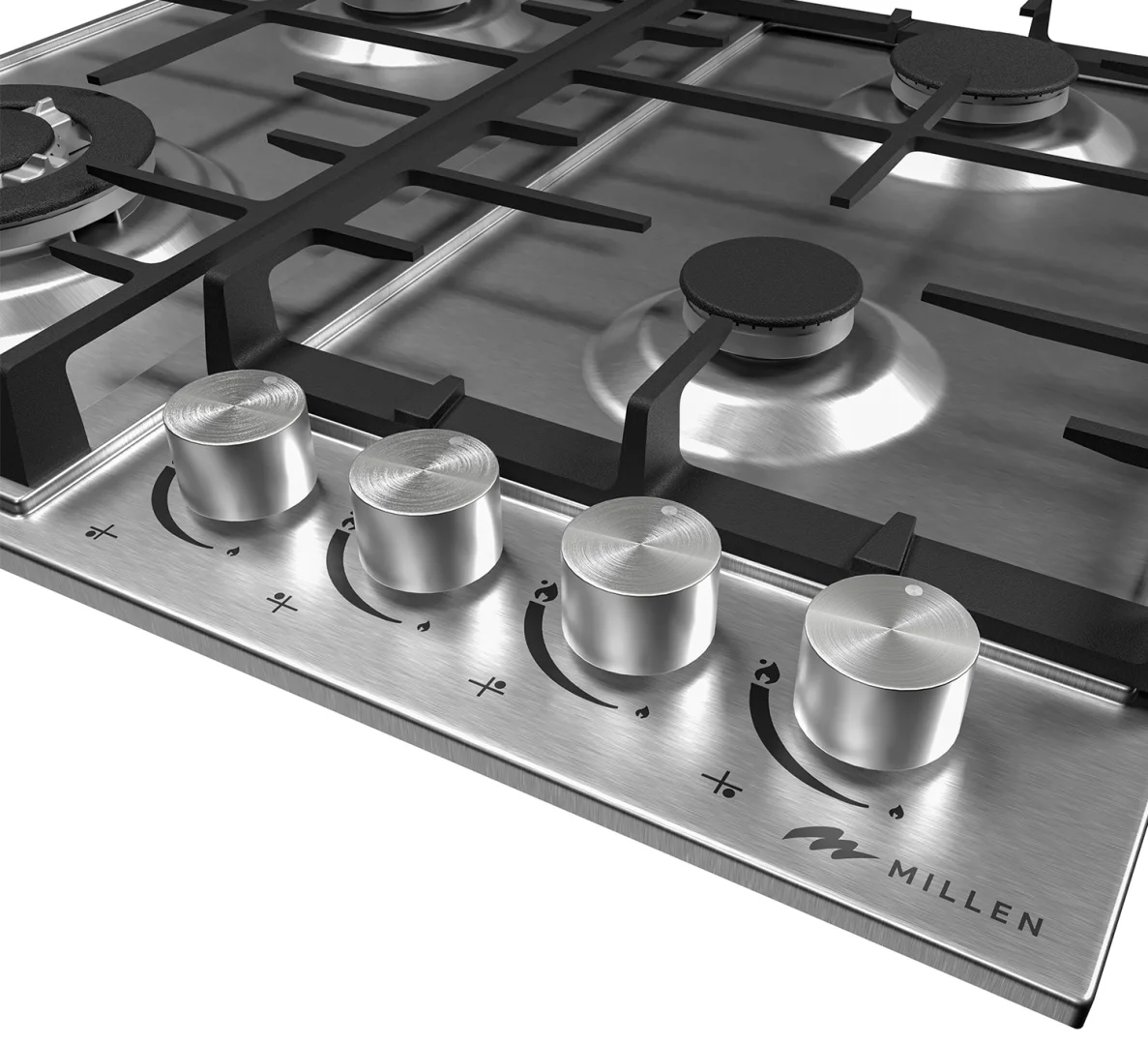 MILLEN MGH 602 IX газовая варочная панель 8