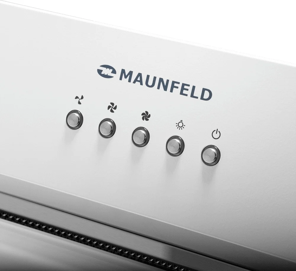 Кухонная вытяжка MAUNFELD TRAPEZE 602IG белый 17