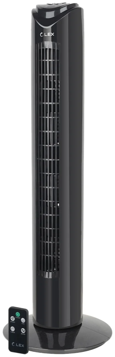 LEX LXFC 8365 32 вентилятор-колонна, ПДУ, черный
