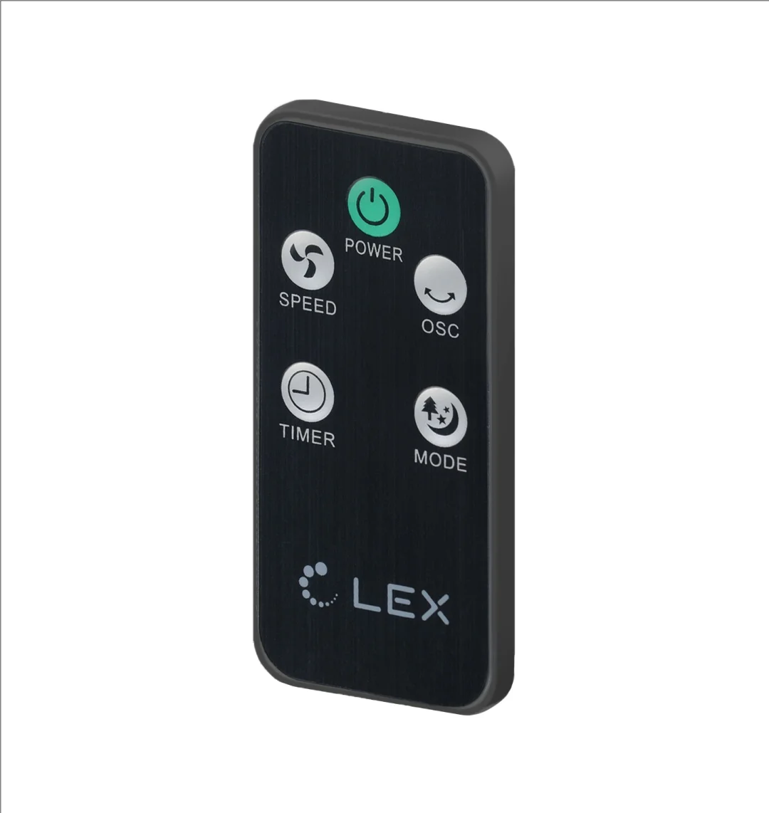 LEX LXFC 8365 32 вентилятор-колонна, ПДУ, черный 3