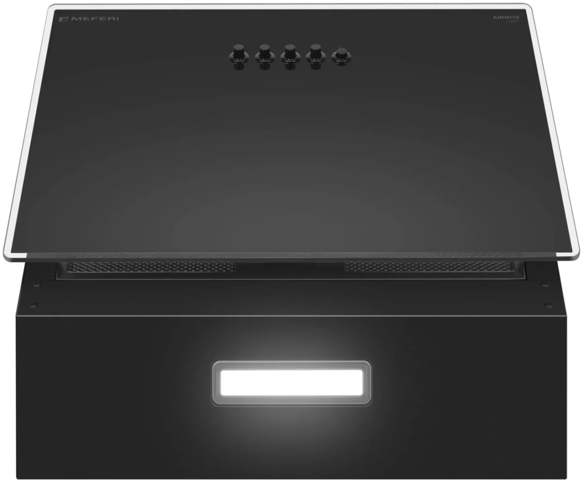 Вытяжка наклонная пристенная AIRBOX45BK LIGHT 4