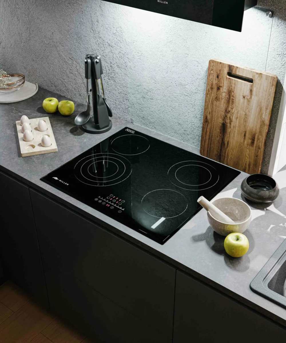 MILLEN MEH 602 BL электрическая варочная панель 9