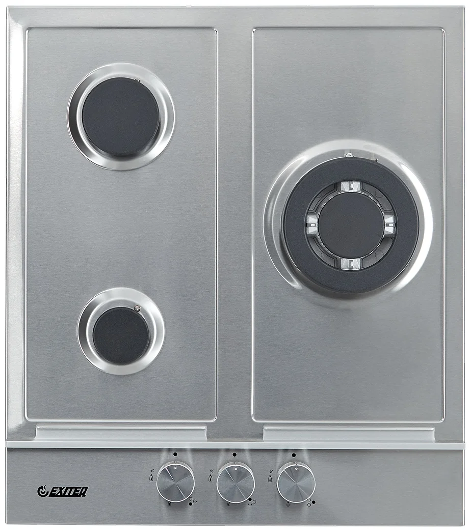 Встр-ая варочная газовая поверхность EXITEQ EXH-206 inox, , шт 2