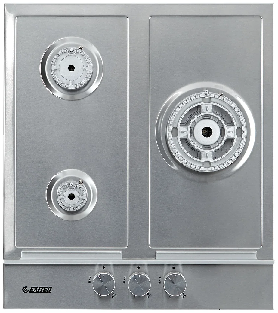 Встр-ая варочная газовая поверхность EXITEQ EXH-206 inox, , шт 3