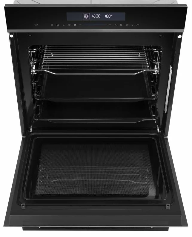 Шкаф духовой электрический с свч maunfeld meor7217smb 2