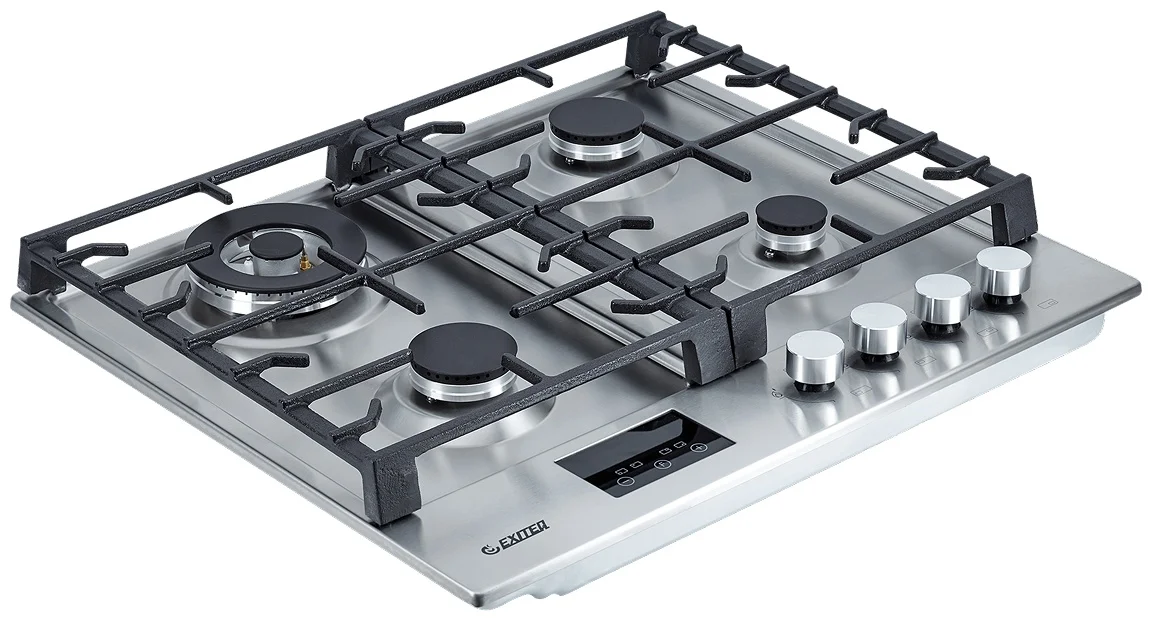 Встр-ая варочная газовая поверхность EXITEQ EXH-209 inox, , шт 8
