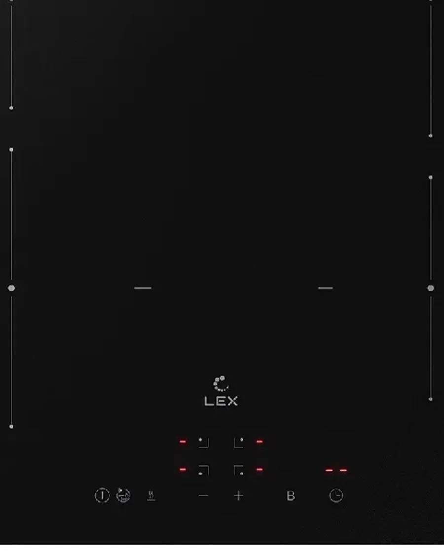 LEX EVI 6040B I BL панель стеклокерамическая индукционная 3