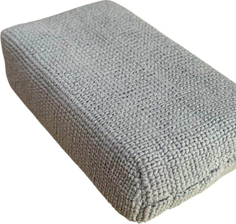 Terry Applicator, grey Губка махровый аппликатор, цвет серый 4