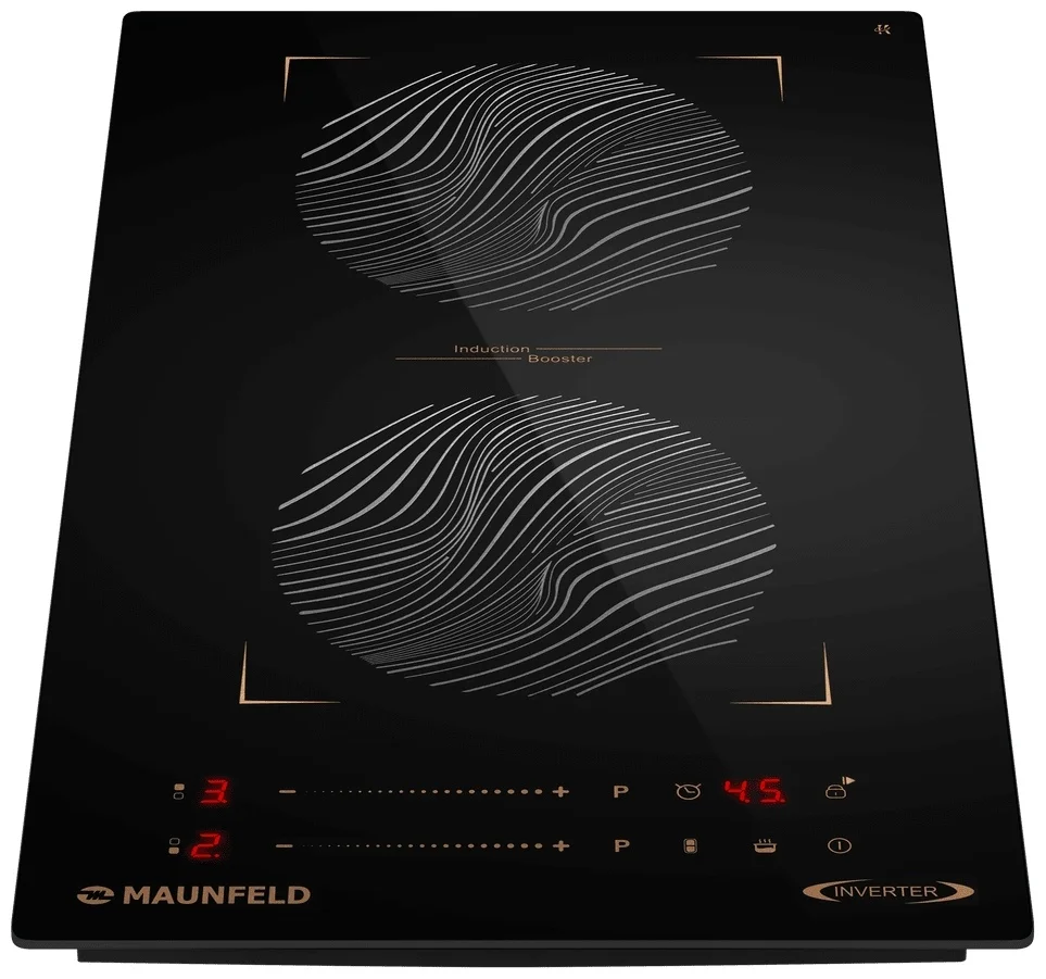 Индукционная варочная панель MAUNFELD CVI292S2BBKF Inverter 3