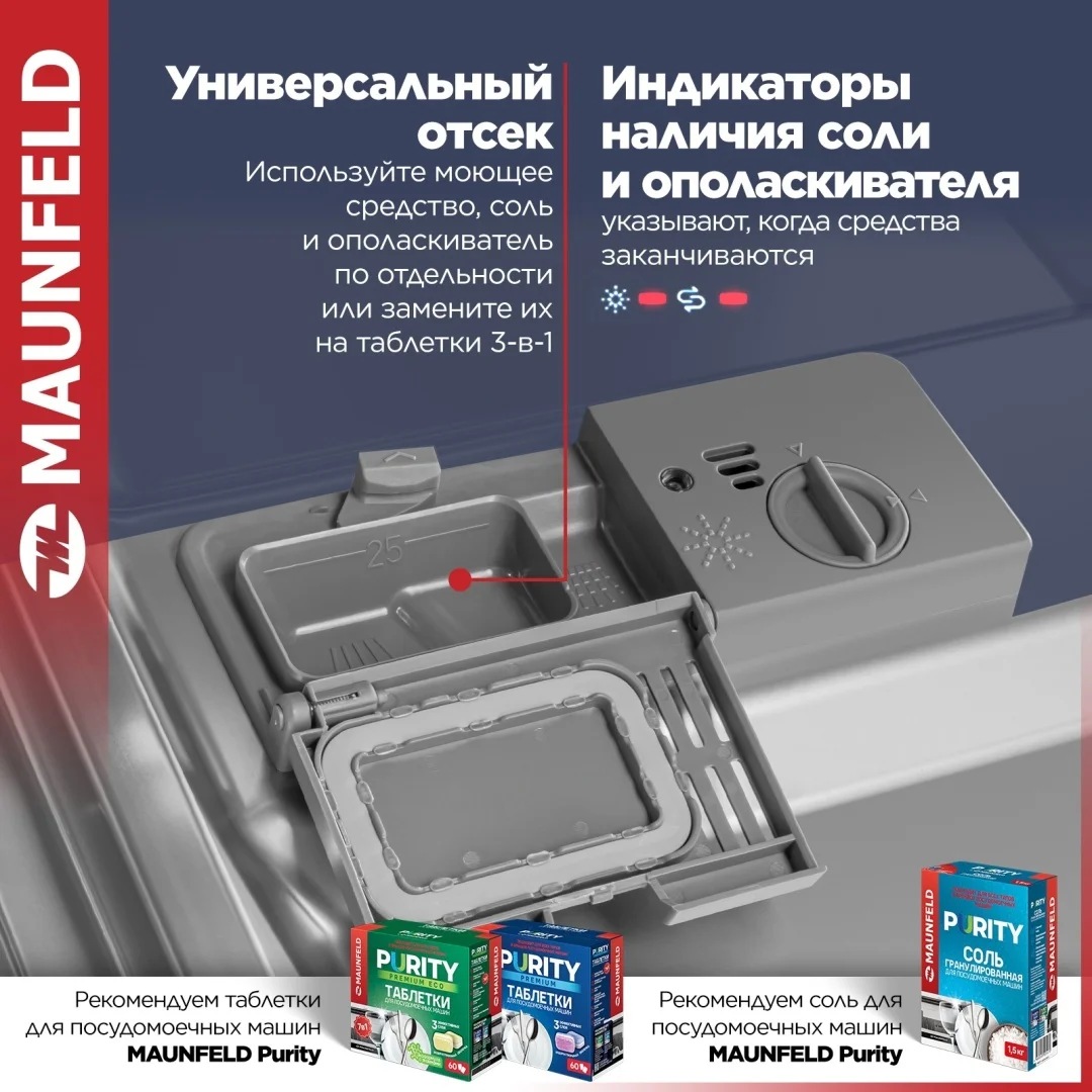 Посудомоечная машина MAUNFELD MLP-12IM 2