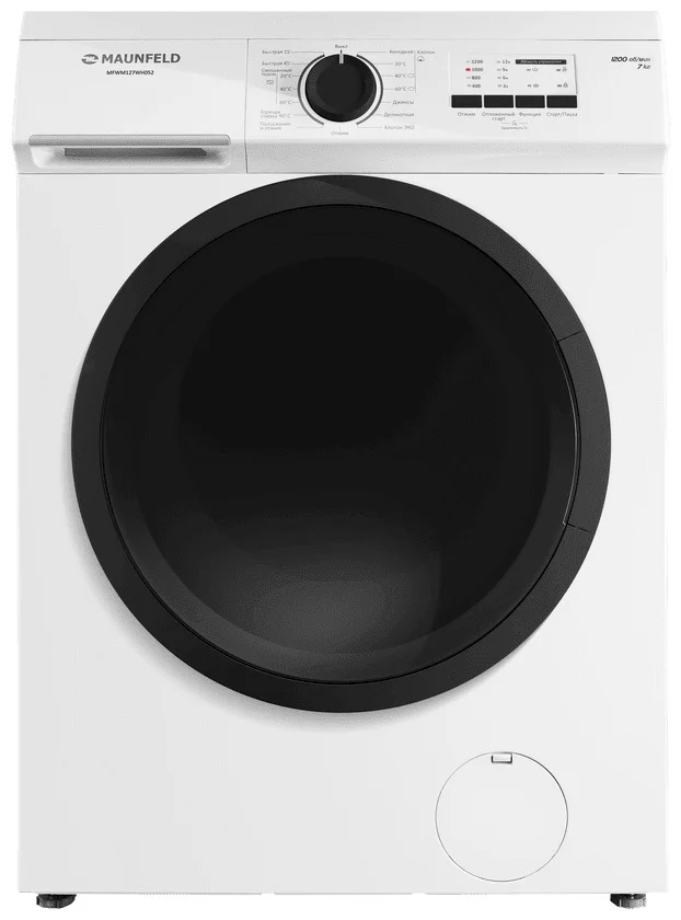 Стиральная машина MAUNFELD MFWM127WH052 5