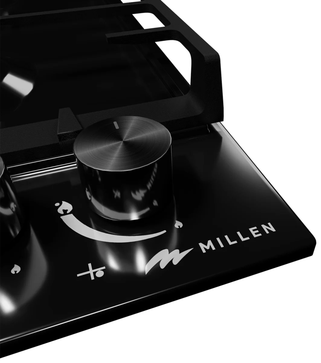 MILLEN MGH 602 BL газовая варочная панель 7