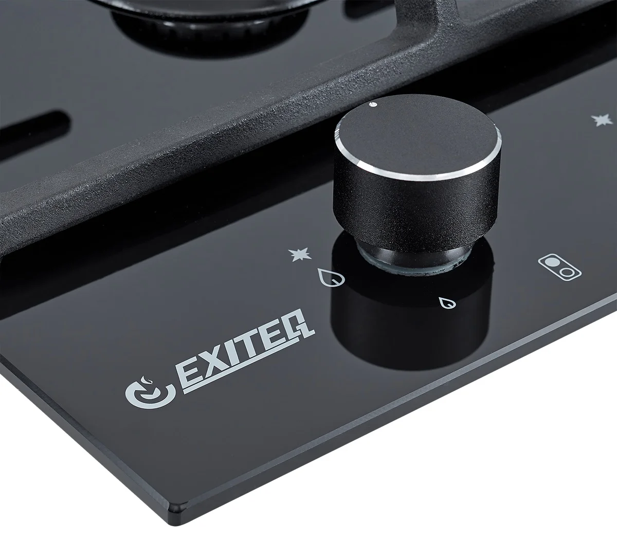 Встр-ая варочная газовая поверхность EXITEQ EXH-210 black, , шт 3