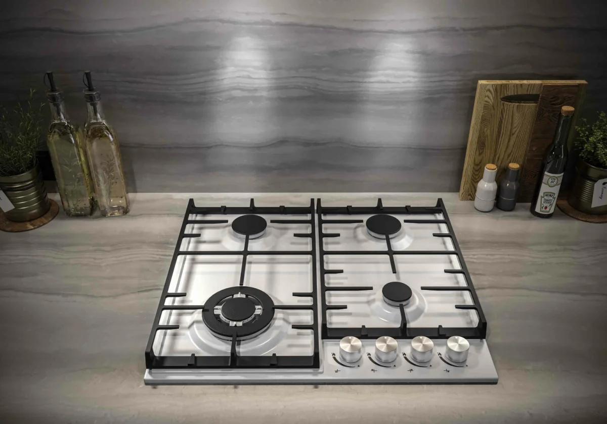 MILLEN MGH 602 WH газовая варочная панель 6