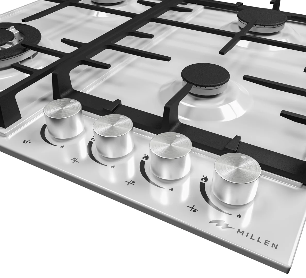 MILLEN MGH 602 WH газовая варочная панель 7