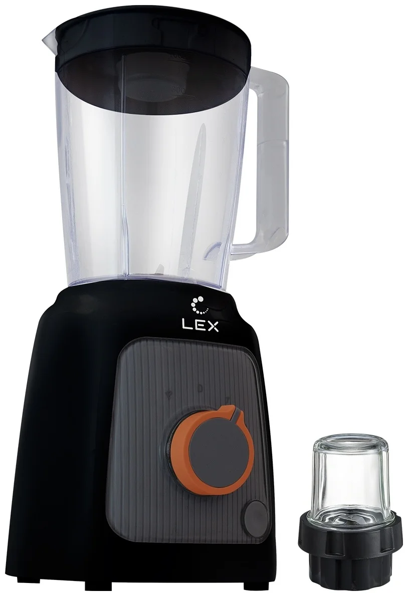 LEX LX 20010-1, блендер стационарный пластиковый (черный)