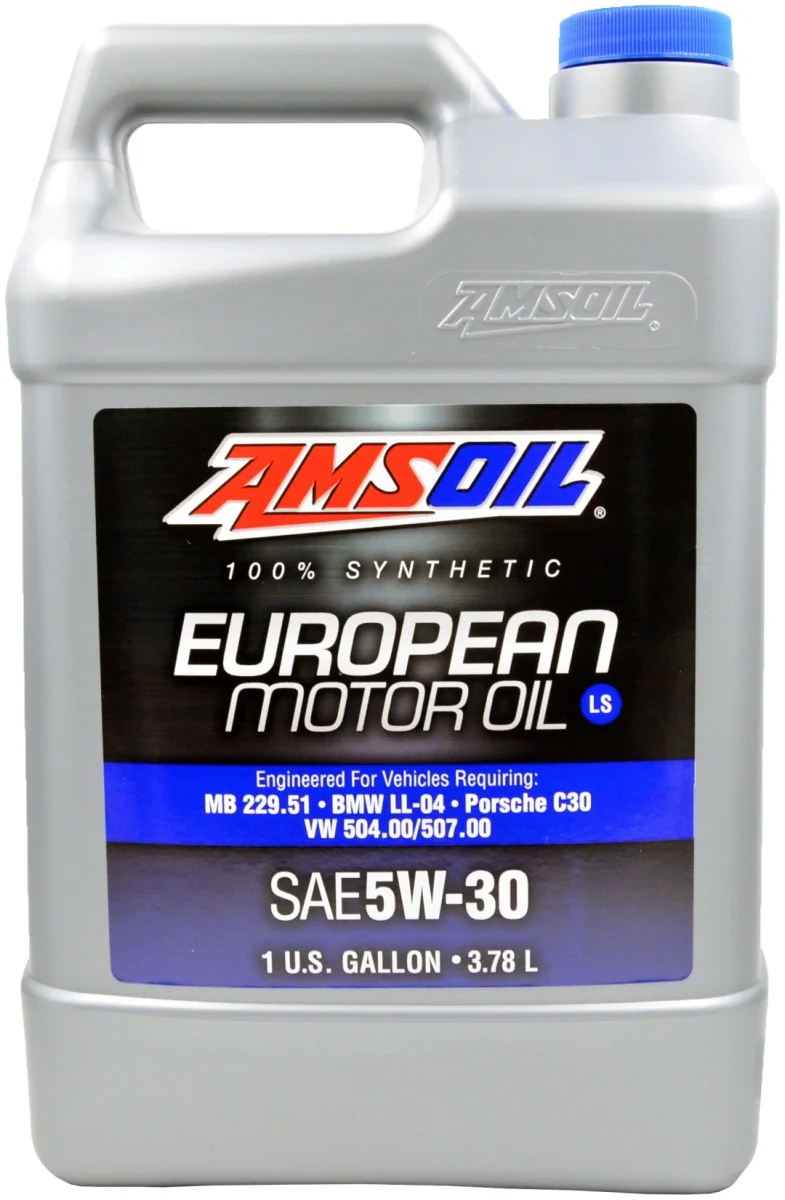 Моторное масло Синтетическое AMSOIL European CAR Formula Improved 5W-30 3,78 литра 2