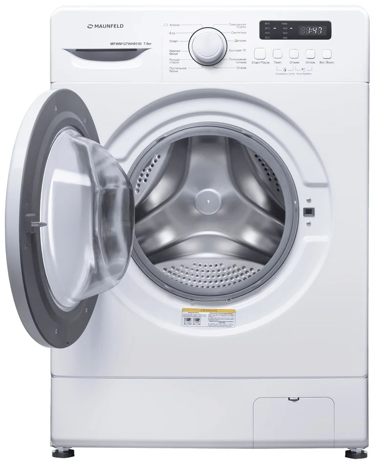 Стиральная машина MAUNFELD MFWM127WH051D 7