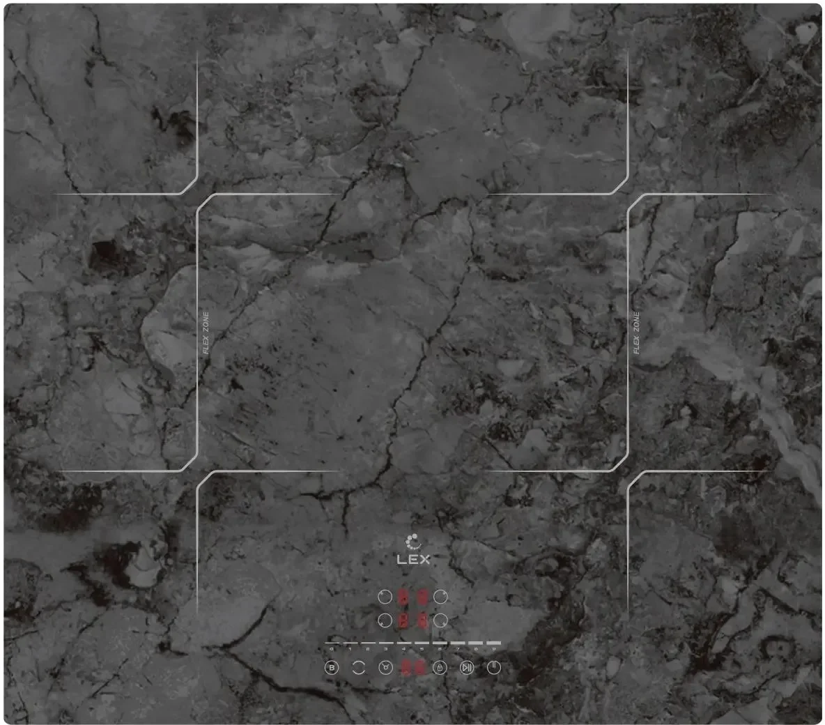 LEX EVI 640 F DS панель стеклокерамическая индукционная
