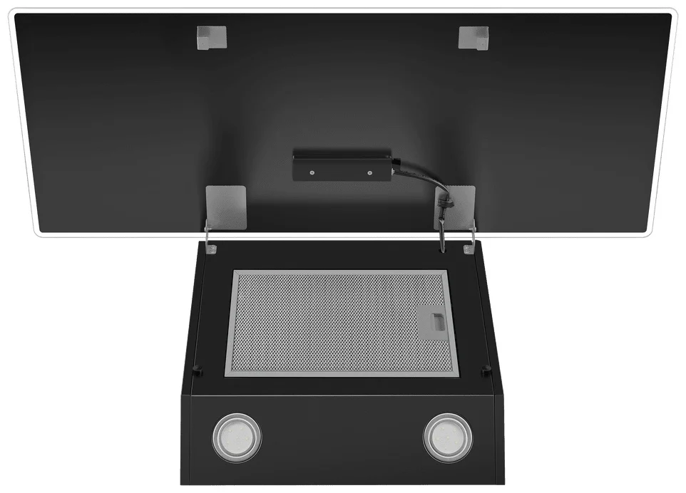 Кухонная вытяжка MAUNFELD EAGLE 850 90 Glass Black 4